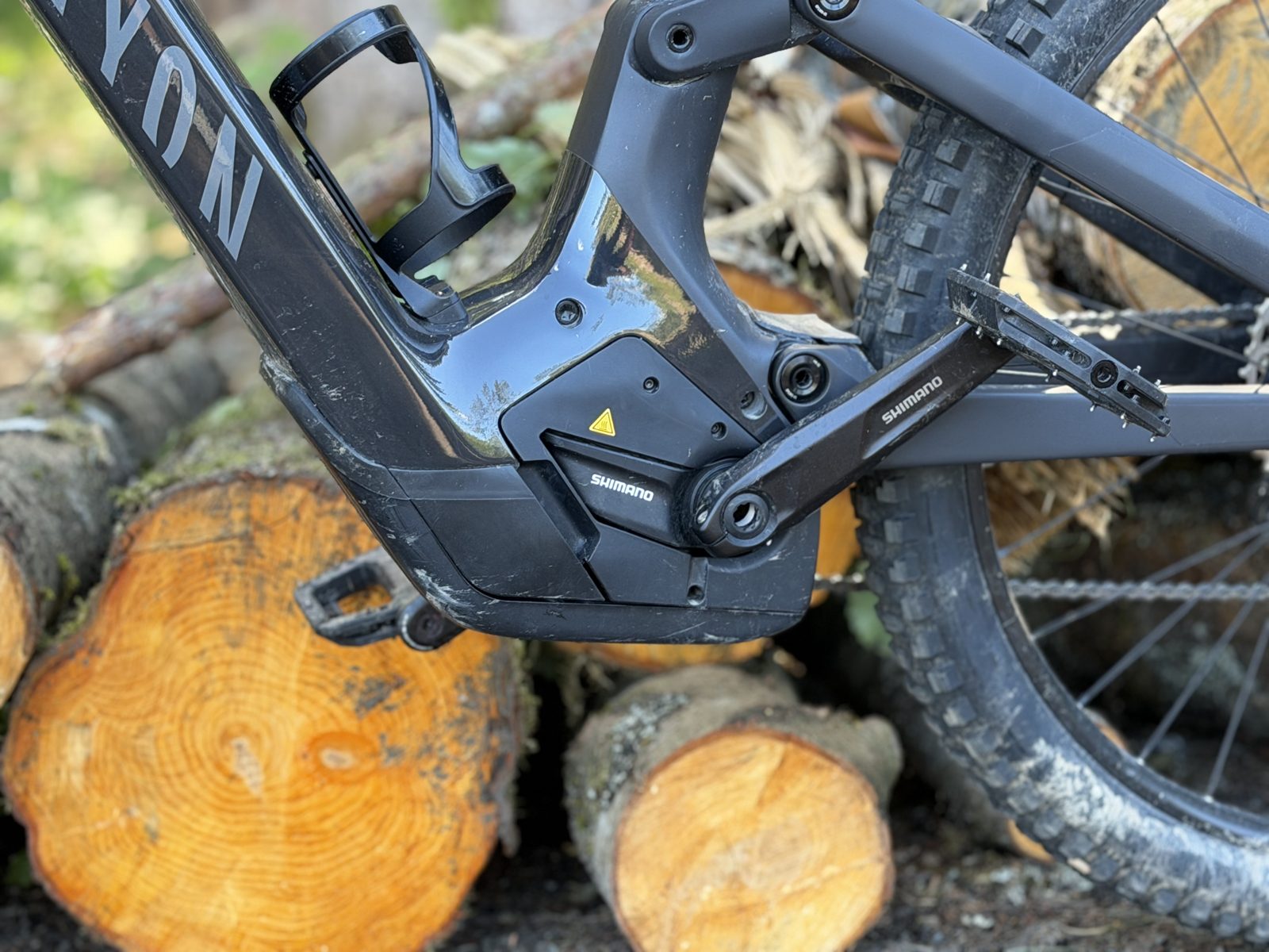 Shimano EP600 Motor am Canyon Spectral:ON CF 7 – Detailaufnahme